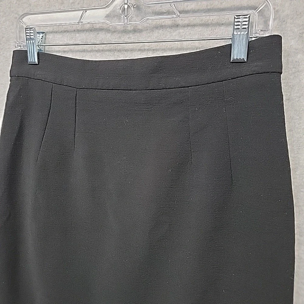 Dolce & Gabbana Pencil‎ Skirt Midi Women's Size 44 Black Stretch Designer Italy